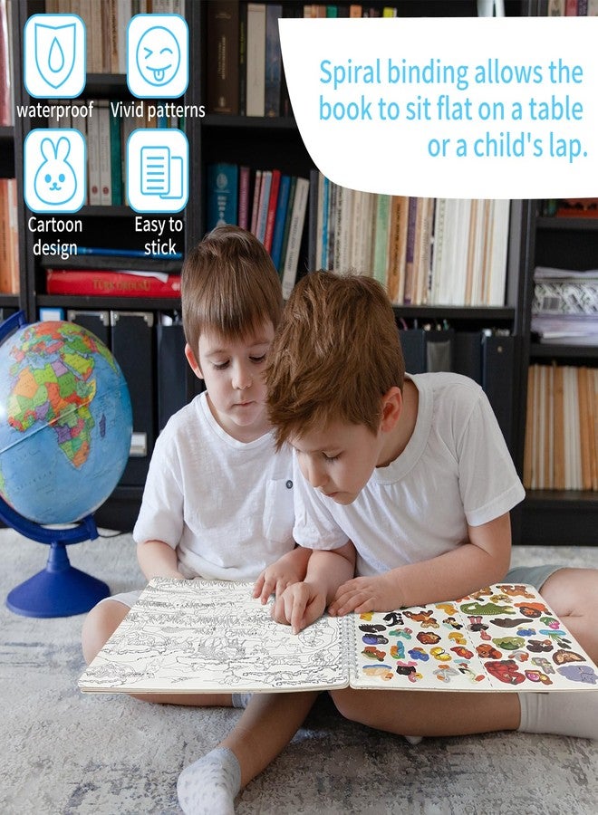 Kalysky Find The Animal Sticker Book, Sticker Book for Kids, Include 20 Theme, Over 400 Animal Stickers for Kids, Toddler Educational Toys - Image 5